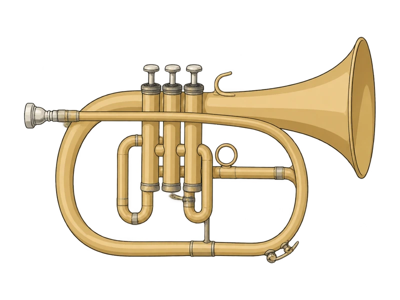 柔音号 · 2D 乐器插画